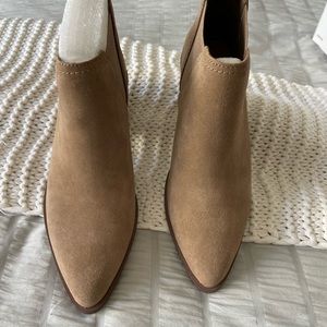Dolce Vita Tan Ankle Boots